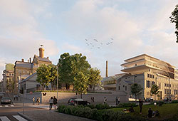 Kimmel kvartāls — Zaha Hadid Architects + Sudraba Arhitektūra + Zala Landscape Architects
