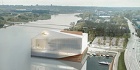 Projekts Čurļoņa koncertzālei Kauņā