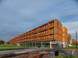 Igaunijas Drošības zinātņu akadēmijas mācību centrs un studentu mājokļi Narvā