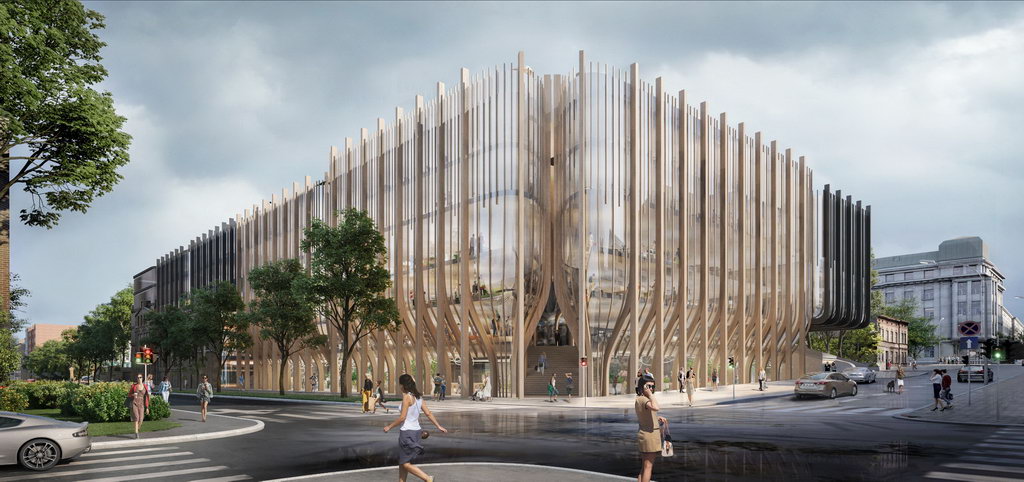 The Brewery Forest — Zaha Hadid Architects, Ramboll Sweden, Zala Landscape Architecture, Sudraba Arhitektūra