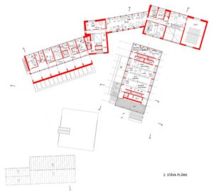 Viedrades kvartāls Smiltenē. 2. vieta — MADE arhitekti, NOMAD architects